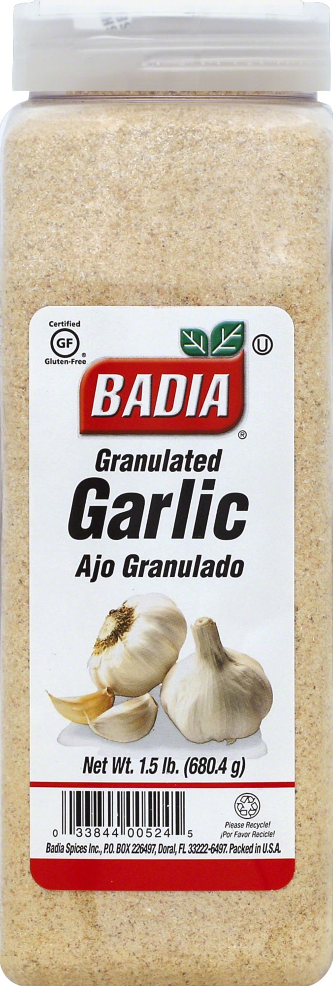 Badia Granulated Garlic Seasoning, 24 oz.