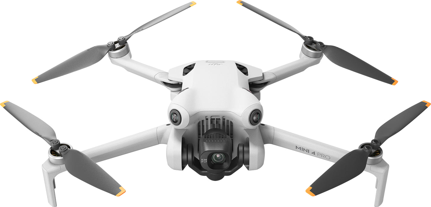 DJI - Mini 4 Pro Fly More Combo Drone and RC 2 Remote Control with Built-in Screen - Gray