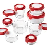 Anchor Hocking TrueSeal Glass Food Storage, Set of 16