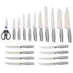 J A Henckels Modernist 20-piece Self-sharpening Knife Block Set