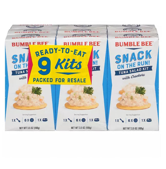 Bumble Bee Tuna Salad Snack On The Run Kit (3.5 oz., 9 pk.)