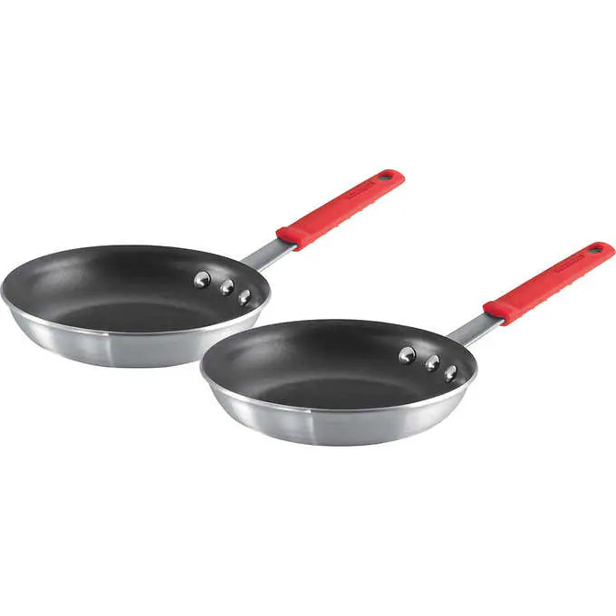 Tramontina Professional 8" Restaurant Fry Pan, Nonstick Aluminum, 2 pk