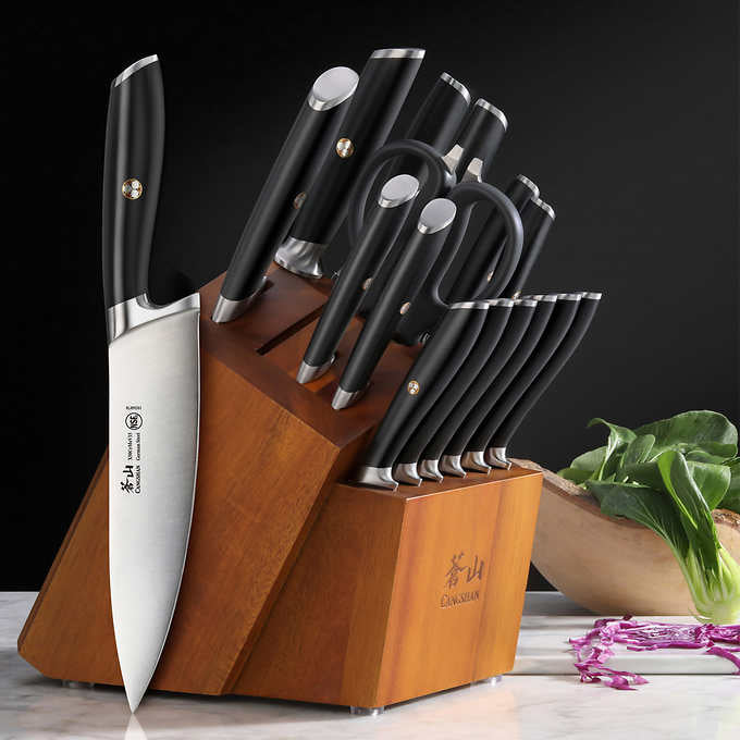 Cangshan L Series 17-Piece German Steel Forged Knife Set