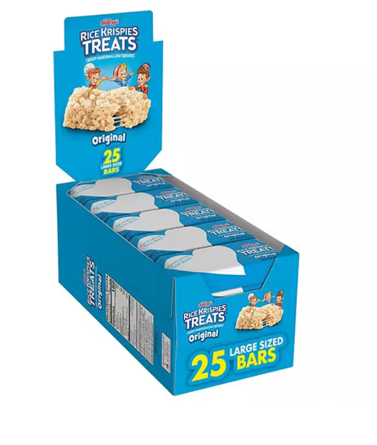 Kellogg's Rice Krispies Treats (1.3 oz., 25 ct.)