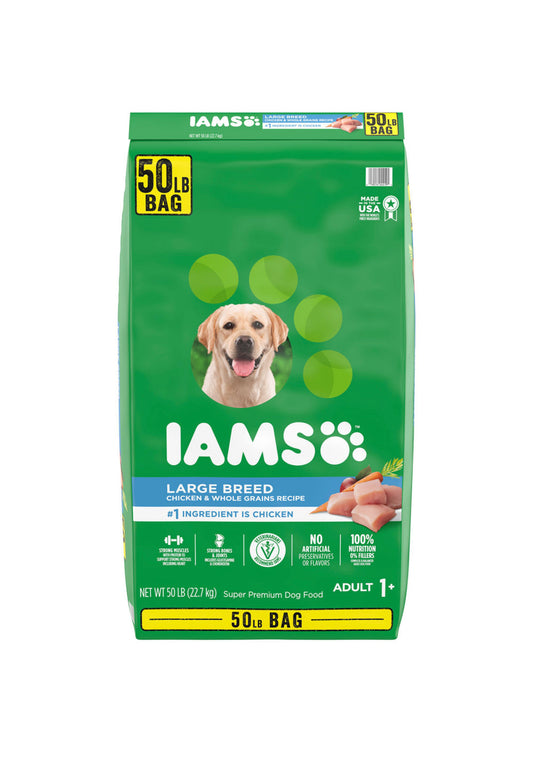 Iams Adult ProActive Health Large Breed Chicken Dry Dog Food (50 lbs)